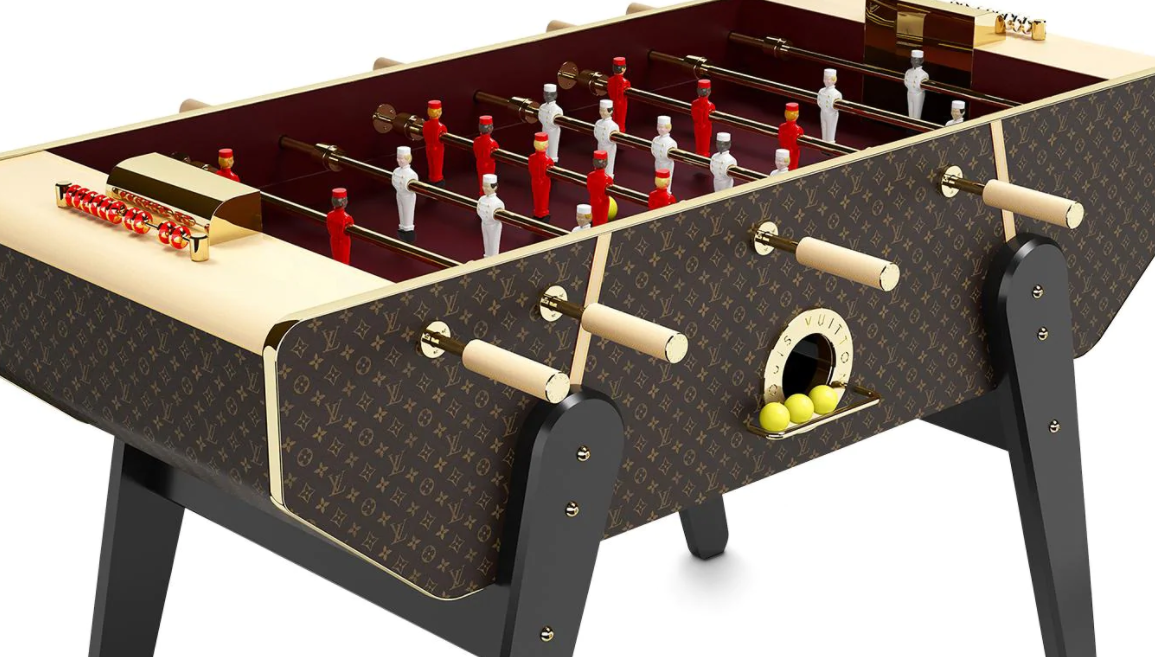 The foosball table of Louis Vuitton