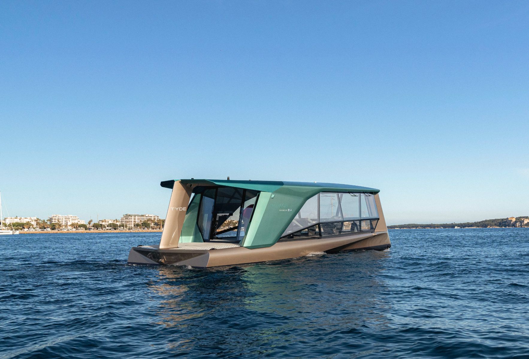 BMW Unveils Elegant Electric Hydrofoil Boat At Cannes