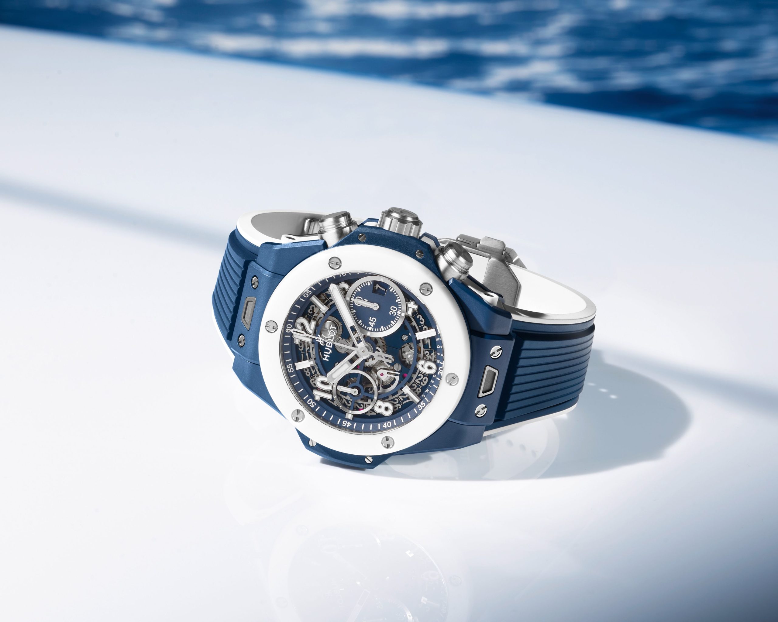The Hublot Big Bang Unico Azur Welcomes Summer In Style